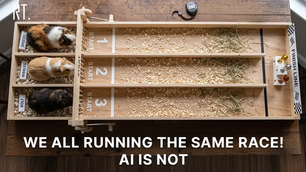 Your competitor is not the company using AI. Your competitor is AI.